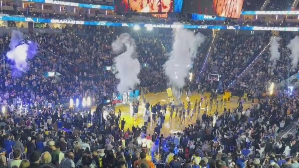Warriors fans pack Chase Center for home opener with championship hopes — CBS Bay Area (KPIX), Atherton Health news