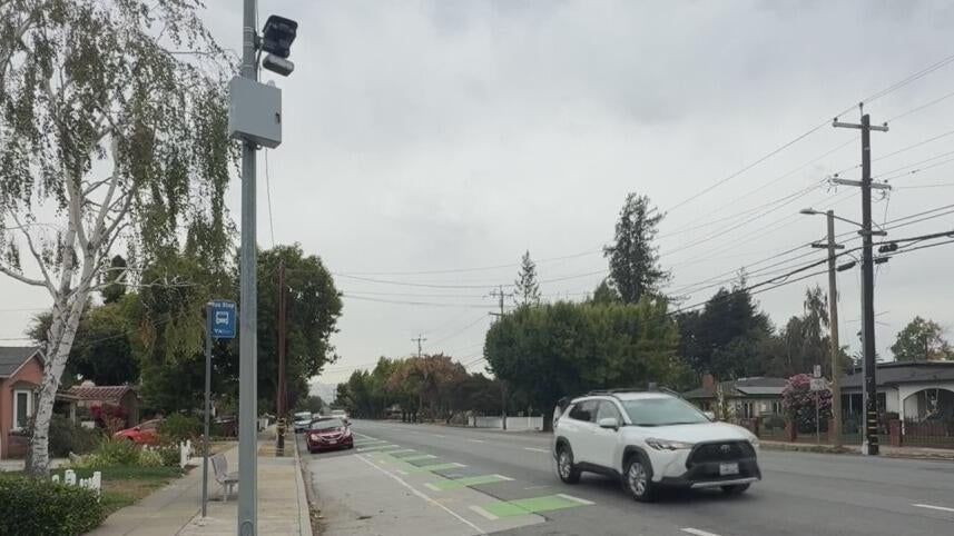 San Jose begins installing speed cameras along Saratoga Avenue — CBS Bay Area (KPIX), Atherton Schools news