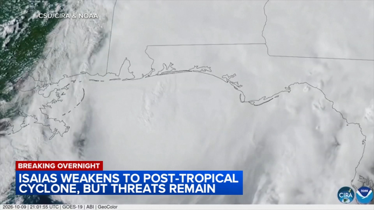 Isaias downgraded to post-tropical cyclone, leaves hundreds of thousands without power
       — ABC 7 Bay Area, Atherton Community news
