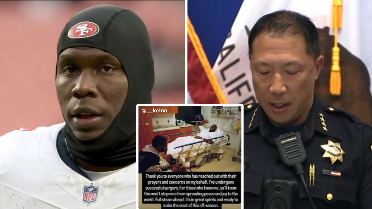 4 arrested in connection with shooting of 49ers player Keion White at Super Bowl party: SFPD
       — ABC 7 Bay Area
