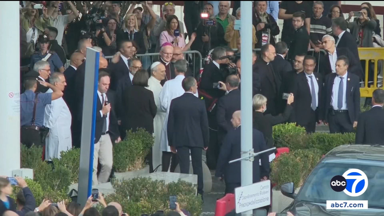 Pope Leo returns to the Vatican 4 days after lung cancer surgery
       — ABC 7 Bay Area, Atherton Health news