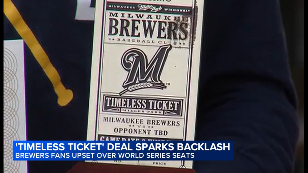 Brewers 'Timeless Ticket' holders say the team isn't fully honoring deal for World Series seats
— ABC 7 Bay Area, Atherton Schools news