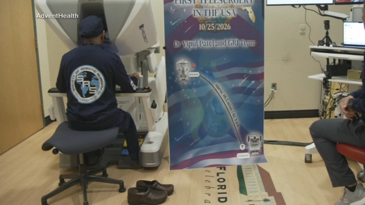 Doctor performs surgery on patient at hospital 35 miles away using robotics
— ABC 7 Bay Area, Atherton Health news