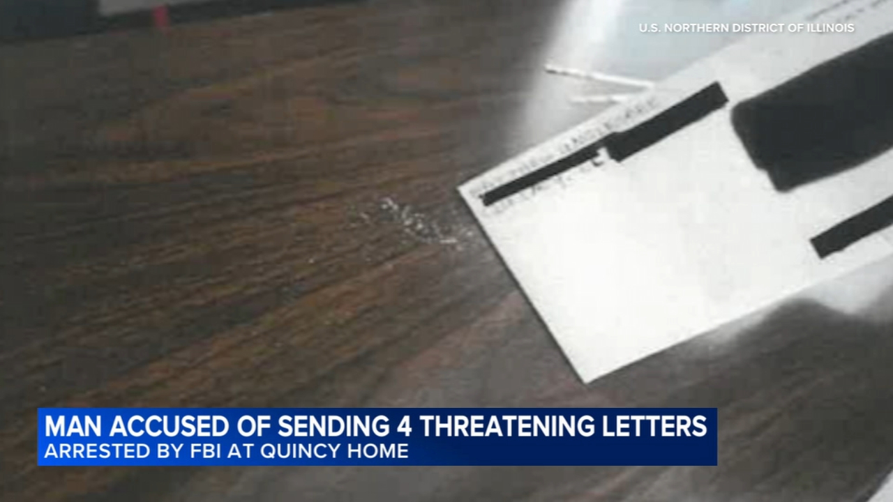 Man who allegedly sent white substance to members of Congress put his address on envelopes: DOJ
       — Atherton Community news