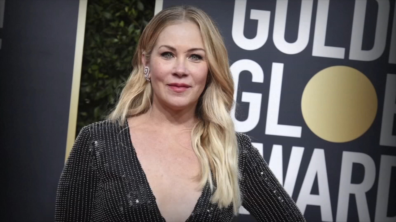 Christina Applegate reflecting on her health journey, symbolizing resilience and hope