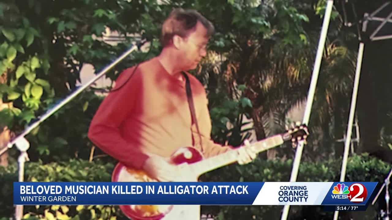 'A fantastic guy': Beloved Central Florida guitarist killed in Winter Garden alligator attack — WESH 2 Orlando, Atherton Community news
