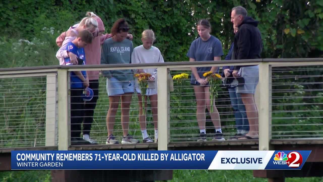Victim of Winter Garden alligator attack remembered as kind, generous — WESH 2 Orlando, Atherton Community news