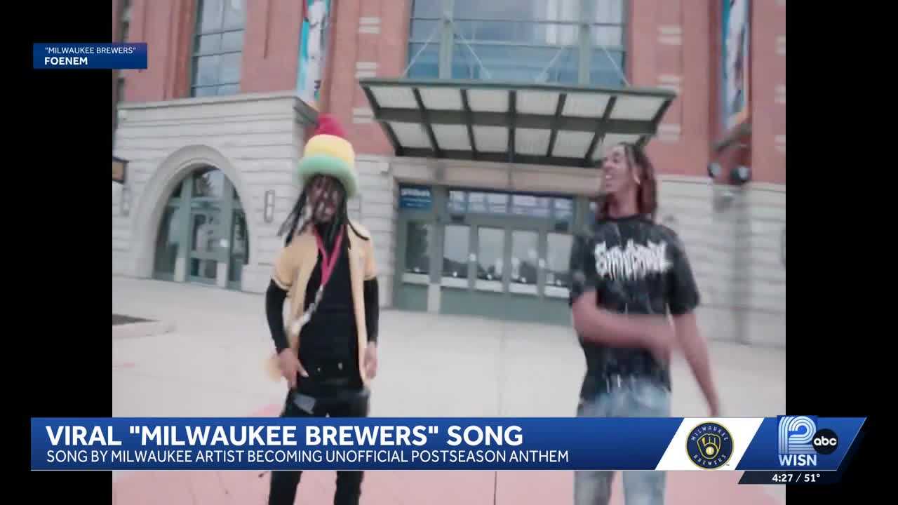 Milwaukee artist Foenem's 'Milwaukee Brewers' song goes viral as Brewers postseason anthem — WISN 12 Milwaukee, Atherton Arts news