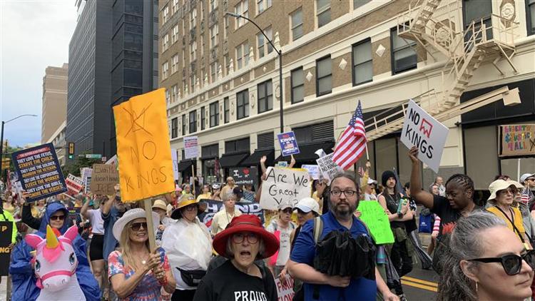 Thousands expected to show up for 'No Kings' protests in North Texas. Here's what you need to know — WFAA (Dallas-Fort Worth), Atherton Community news