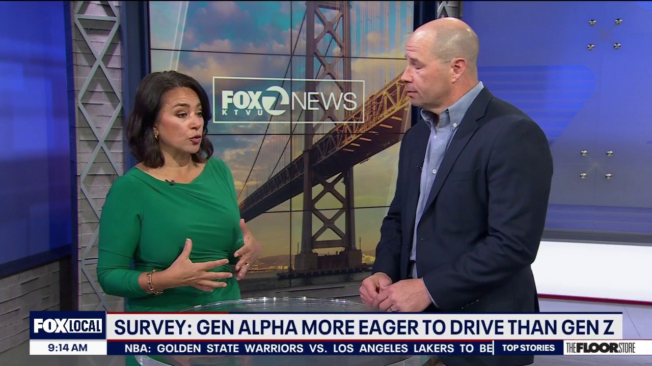 Gen Alpha eager to hit the road, survey finds — KTVU FOX 2 Bay Area